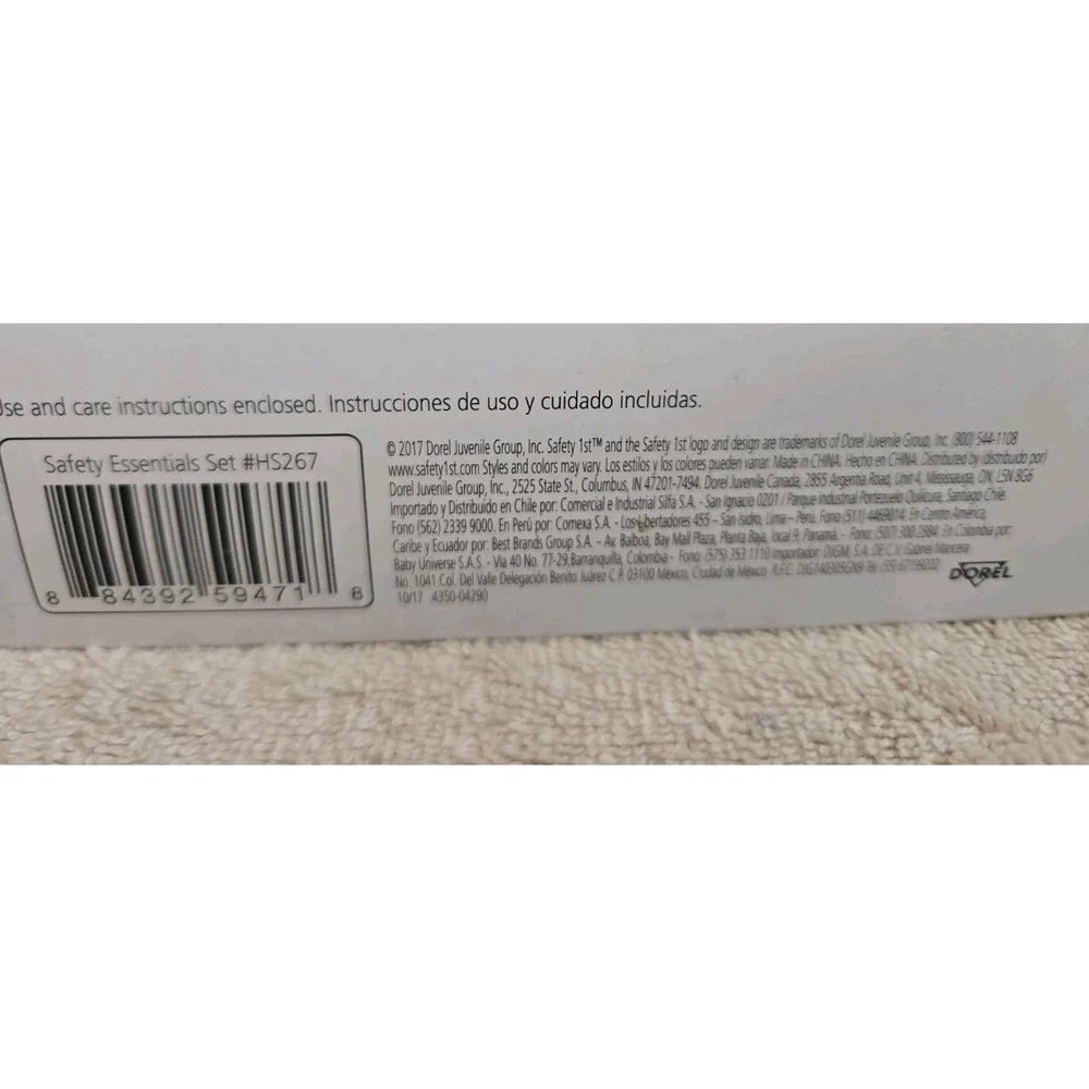 Safety 1st Safety Essentials Set 41 Pieces Open Package No Grap Covers.